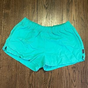 Patagonia green shorts